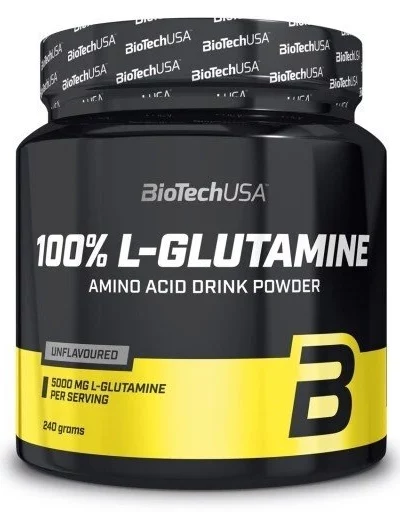 100% L-Glutamine - BioTechUSA - Amino Acids - 240gr. product