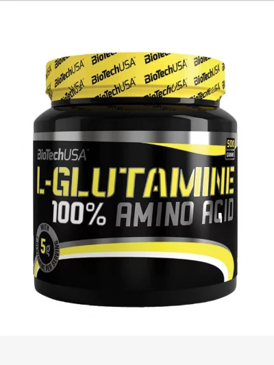 100% L-Glutamine by BioTechUSA - Amino Acids - 240gr/500gr.