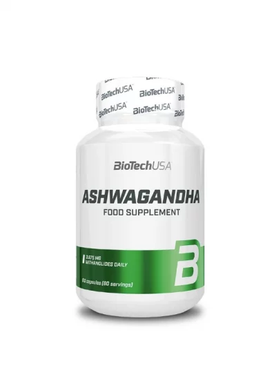 Ashwagandha by BioTechUSA contains 60 caps