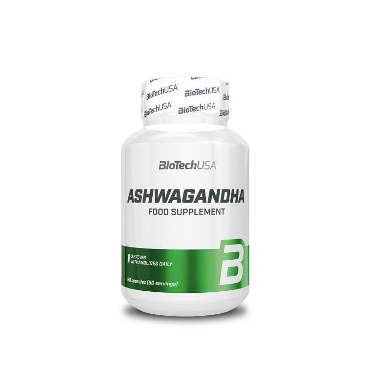 Ashwagandha by BioTechUSA contains 60 caps