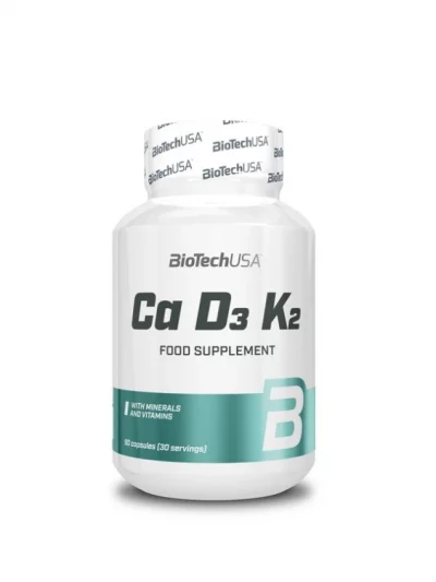 Ca D3 K2 90 caps by BioTechUSA