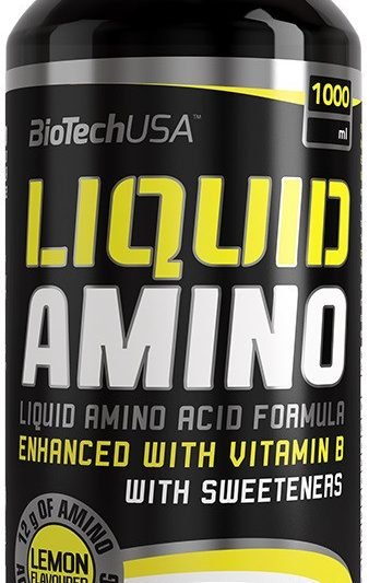 Liquid Amino supplement BioTechUSA 1000 ml orange flavour hydrolyzed amino acids