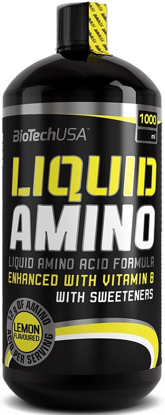 Liquid Amino supplement BioTechUSA 1000 ml orange flavour hydrolyzed amino acids