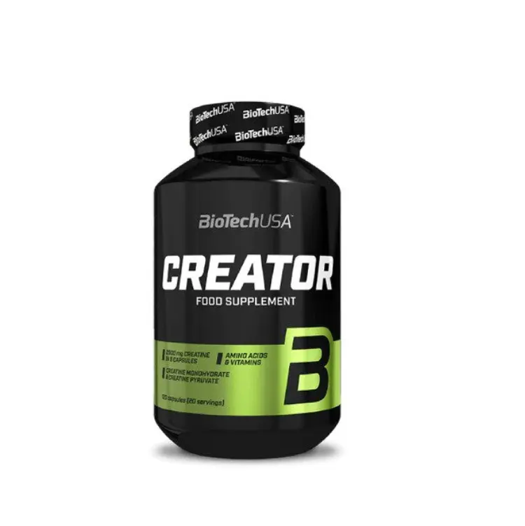 CreaTor contains 120 capsules by BioTechUSA