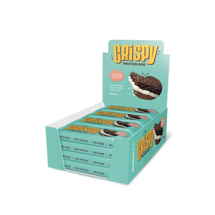 Crispy Protein Bar - 16 x 40gr. - BioTechUSA