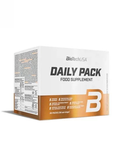 Daily Pack contains 30 packs by BioTechUSA