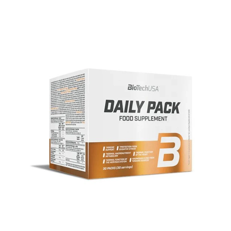 Daily Pack contains 30 packs by BioTechUSA