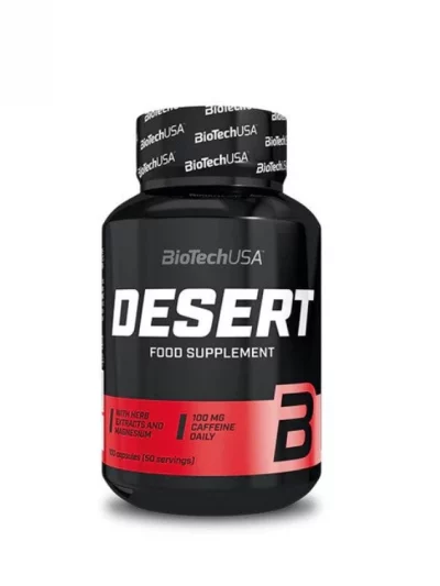 BioTechUSA Desert 100 caps magnesium supplement for electrolyte balance