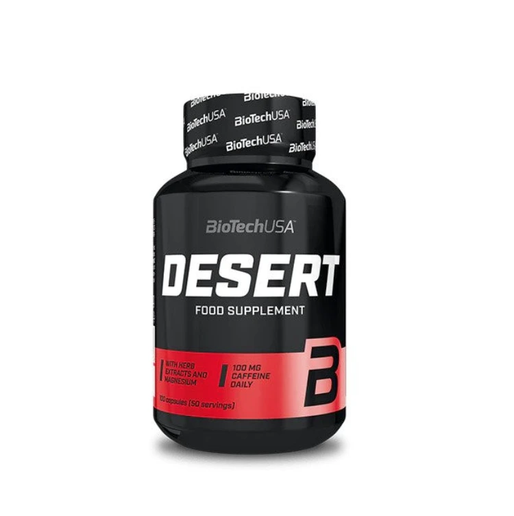BioTechUSA Desert 100 caps magnesium supplement for electrolyte balance