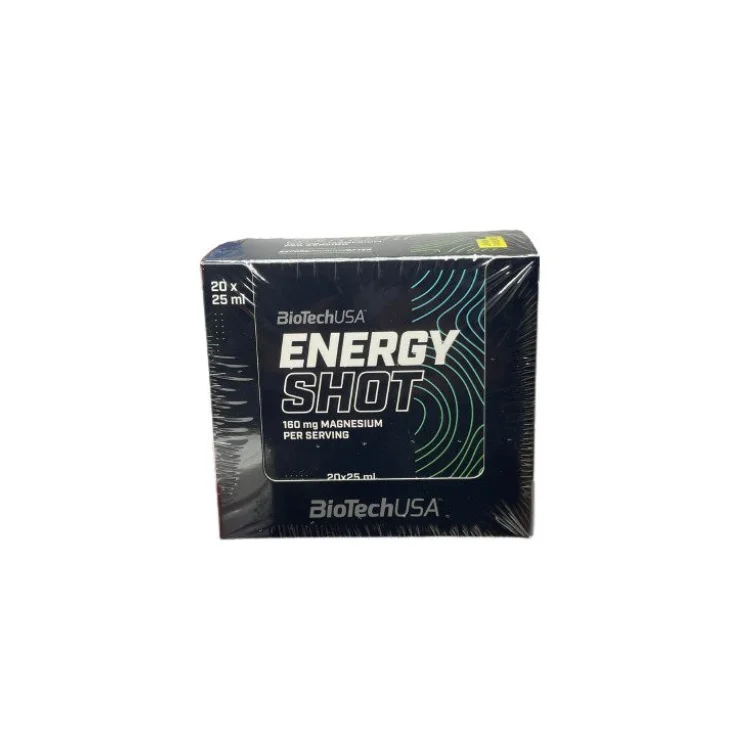 Energy Shot, contains 20 x 25 ml. ampules, by BioTechUSA