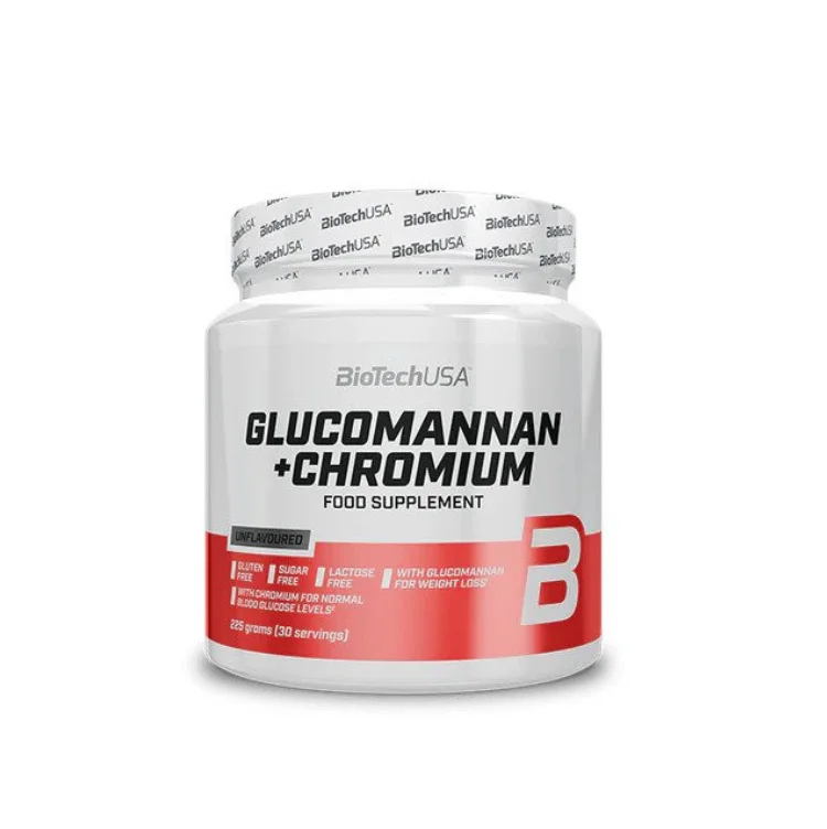 Glucomannan + Chromium contains 225gr. by BioTechUSA