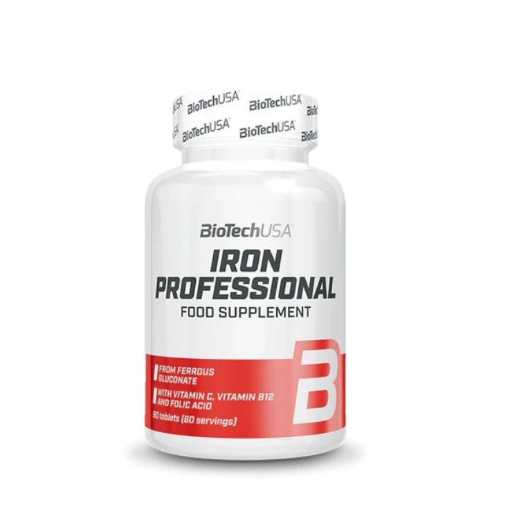 Iron Professional, contains 60 tablets, by BioTechUSA