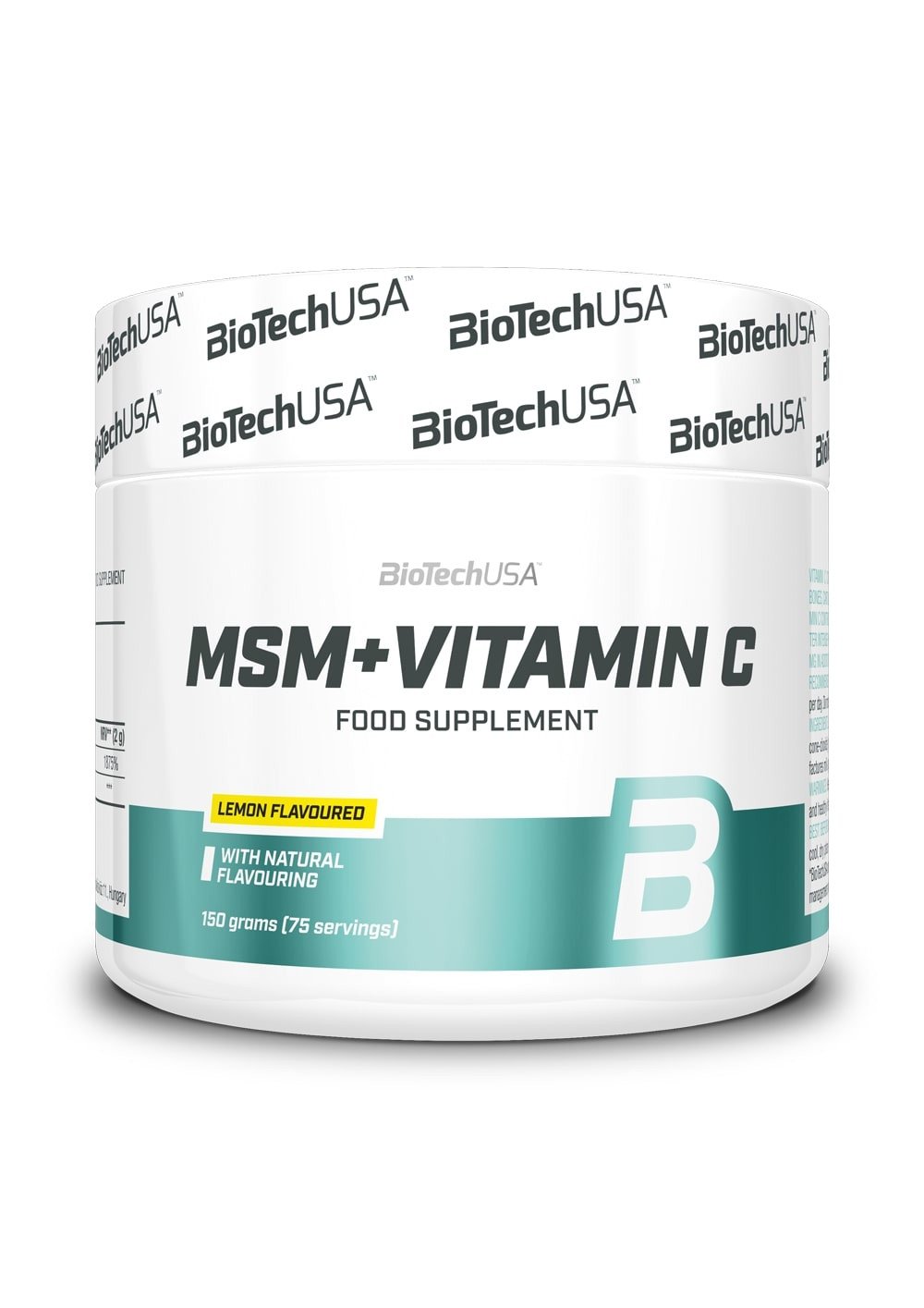 MSM Vitamin C powder 150g lemon flavour BioTechUSA supplement