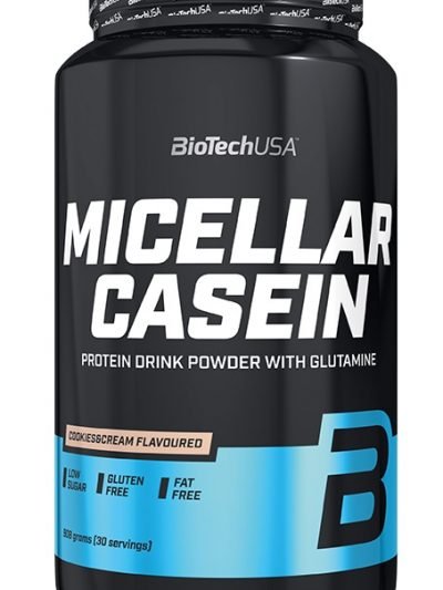 Micellar Casein protein BioTechUSA 908g slow-digesting night-time casein