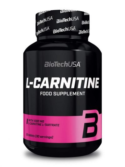 BioTechUSA L-Carnitine tablets 30 tablets 1000 mg L-Carnitine Tartrate