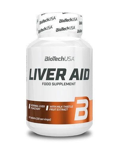 Liver Aid supplement BioTechUSA 60 tablets liver support formula with choline