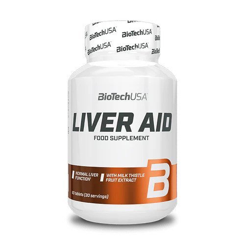 Liver Aid supplement BioTechUSA 60 tablets liver support formula with choline