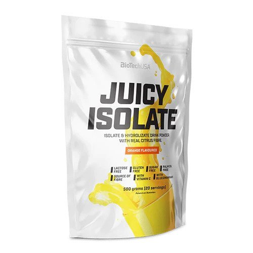 BioTechUSA Juicy Isolate Orange 500 g refreshing protein drink powder