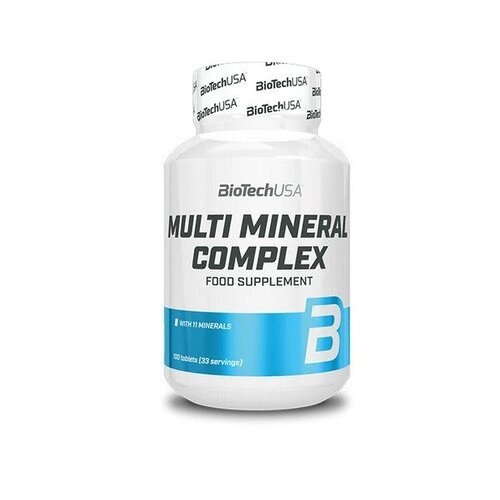 Multi Mineral Complex BioTechUSA 100 tablets mineral support supplement