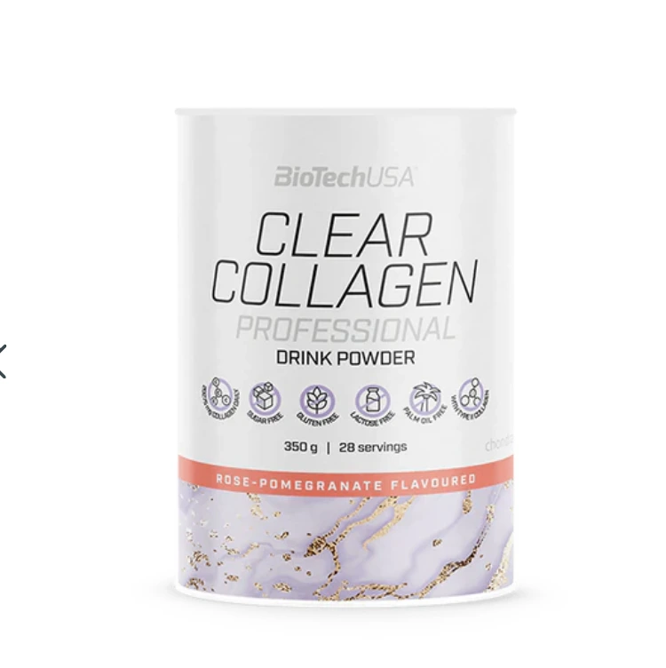 Clear Collagen Professional 350 gr. with Rose and pomegranate flavour by BioTechUSA